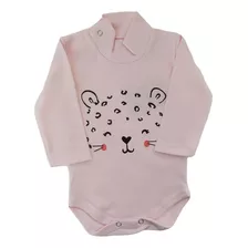 Body Bebe Manga Larga Media Polera Ideal Bebe Comodo 