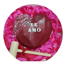Regalo San Valentín Corazón Diamante De Chocolate Piñata