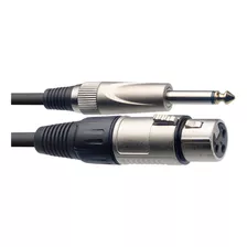Cable Canon Plug De 6 Metros Para Microfono O Instrumento 