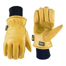 Wells Lamont 1202m Guantes De Trabajo De Piel Vacuna Aislado