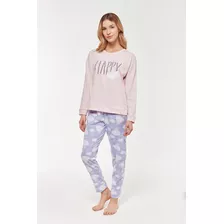 Pijama Invierno Promesse Modelo Clouds Art 10116 T Xs Al Xl