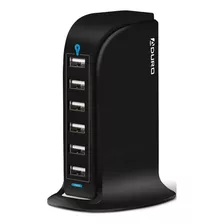 Estacion De Carga 40w 6 Puertos Usb