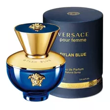 Perfume Versace Dylan Blue Edp 100ml Mujer - 100% Original