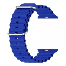 Correa Pulso Manilla Ocean Para Apple Watch 42 44 49mm Ultra