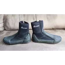 Bota Mergulho Xs Scuba Neoprene 6 Mm Tam. 5 (34/35 Brasil) 