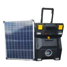 Gerador De Energia Portatil Solar 500 Wats Placa Solar 60w