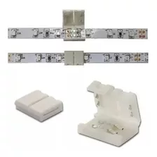 Pack X 5 Conector Tira-tira 2 Pines P/tira Led 8mm/ip66