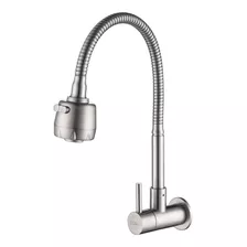 Torneira Cozinha Monocomando Doan Metal Inox Nox05 Escovado