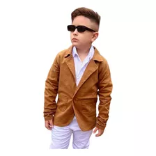 Blazer Infantil Masculino Sarja