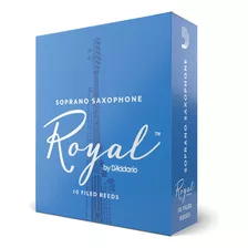 Caixa 10 Palhetas D'addario Rico Royal Sax Soprano 1,5