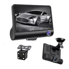 Camara Auto Triple Con Pantalla Interior Retroseso Cavina 