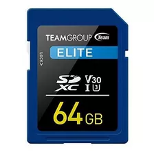 Teamgroup Elite - Tarjeta De Memoria Sdxc De 64 Gb