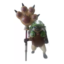 Monster Hunter Gato Ajudante Action Figure - Pronta Entrega