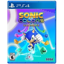 Jogo Sonic Colors Ultimate Para Ps4