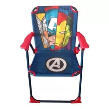 Silla Playa Infantil Avengers Plegable Con Seguro