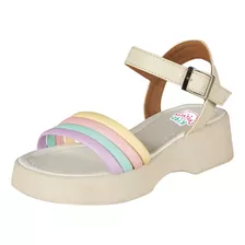 Sandalia Para Niña Castalia 102-161 Multicolor