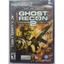 Ghost Recon 2 Original Playstation 2 Parece Nuevo!