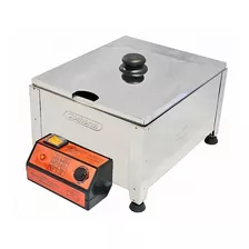 Derretedeira De Chocolate Fondue 1 Cuba Em Aço Inox 5kg 750w 110v