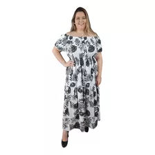 Vestido Evangelico Plus Size Longo