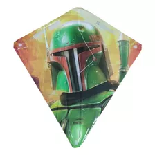 Cometa Volantin Incluye Hilo Star Wars Boba Fett Infantil 