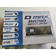 Rádio Mp3 Player Automático D-max 6080 Usb/sd/fm