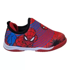 Tenis Chuteira Infantil Calce Facil Marvel Homem Aranha