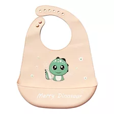 Babero Para Bebe En Silicona Lavable 