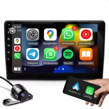 Central 9 Polegadas Carplay Android Auto Sem Fio Gps Wifi Fm