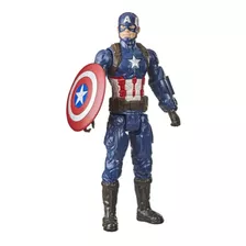 Boneco Avengers Titan Hero Marvel Capitão América Hasbro