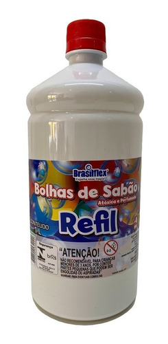 Refil Liquido Para Maquina De Fazer Bolhas De Sabão 1 Litro