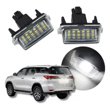 Par Lâmpada Luz De Placa Toyota Sw4 Ano 2016 A 2022 Hillux