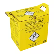 Caixa Coletora Agulha/seringa 7 L Descartável - Descarpack