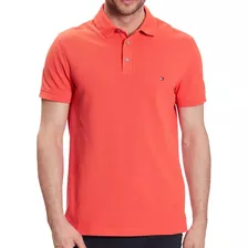 Camisa Polo Regular Fit Tommy Hilfiger Marinho - Original