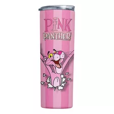 Termo Botella Térmica Pantera Rosa Animación Pink Infantil