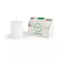 Vela Votiva X 2u. Jazmín Bambú Organic Spa