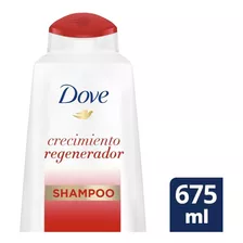 Shampoo Dove Crecimiento Regenerador Mujer 675 Ml