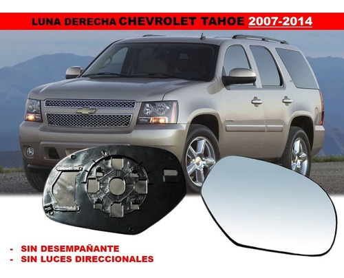 Luna Derecha S/desempaante Chevrolet Tahoe 2007-2014 Foto 4