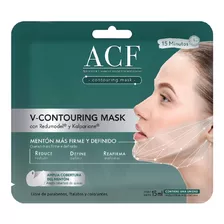 Acf V-contouring Máscara Para Mentón Reafirmante Vegano Tipo De Piel Todo Tipo