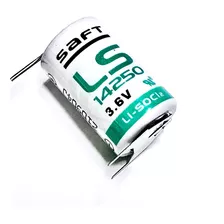 Bateria Lithium 3,6v 1/2aa 1,2ah Lsi Saft 03 Pinos Pci