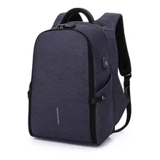 Mochila Antifurto Premium Kaka + Trava Para iPad E Notebook