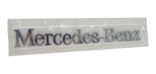 Logo Emblema Letras Mercedes Benz Cromado Original Foto 5