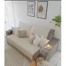 Manta Para Sofa Gigante 180x240 Casal Grande Algodão Premium