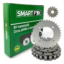 Kit Relação Transmissão Biz 125 2005/2016 Aço 1045 E Pop100