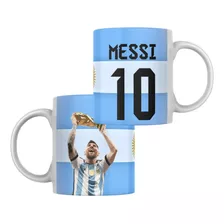 Tazas De Messi Campeón Mundial Qatar 2022