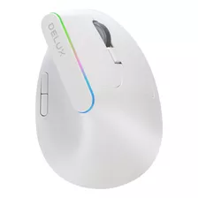 Delux Mouse Ergonómico Inalámbrico Bluetooth Recargable