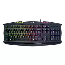 Teclado Gamer Genius Gx Gaming Scorpion K220 Qwerty Español 