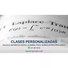 Clases Virtuales En Quimica, Fisica Y Matematicas