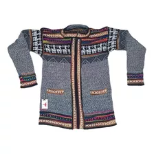 Campera Chispa De Lana De Alpaca - Barro Cocido 