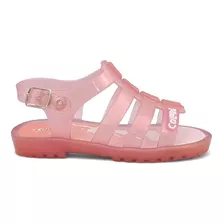 Sandalia Sapato Feminina Infantil Colore Pimpolho