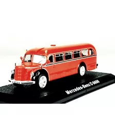 Bus Bomberos Mercedes Benz O 6600 '52 De 14 Cm 1/72 Diecast 